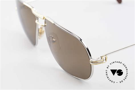 cartier sunglasses platinum|cartier sunglasses men's gold.